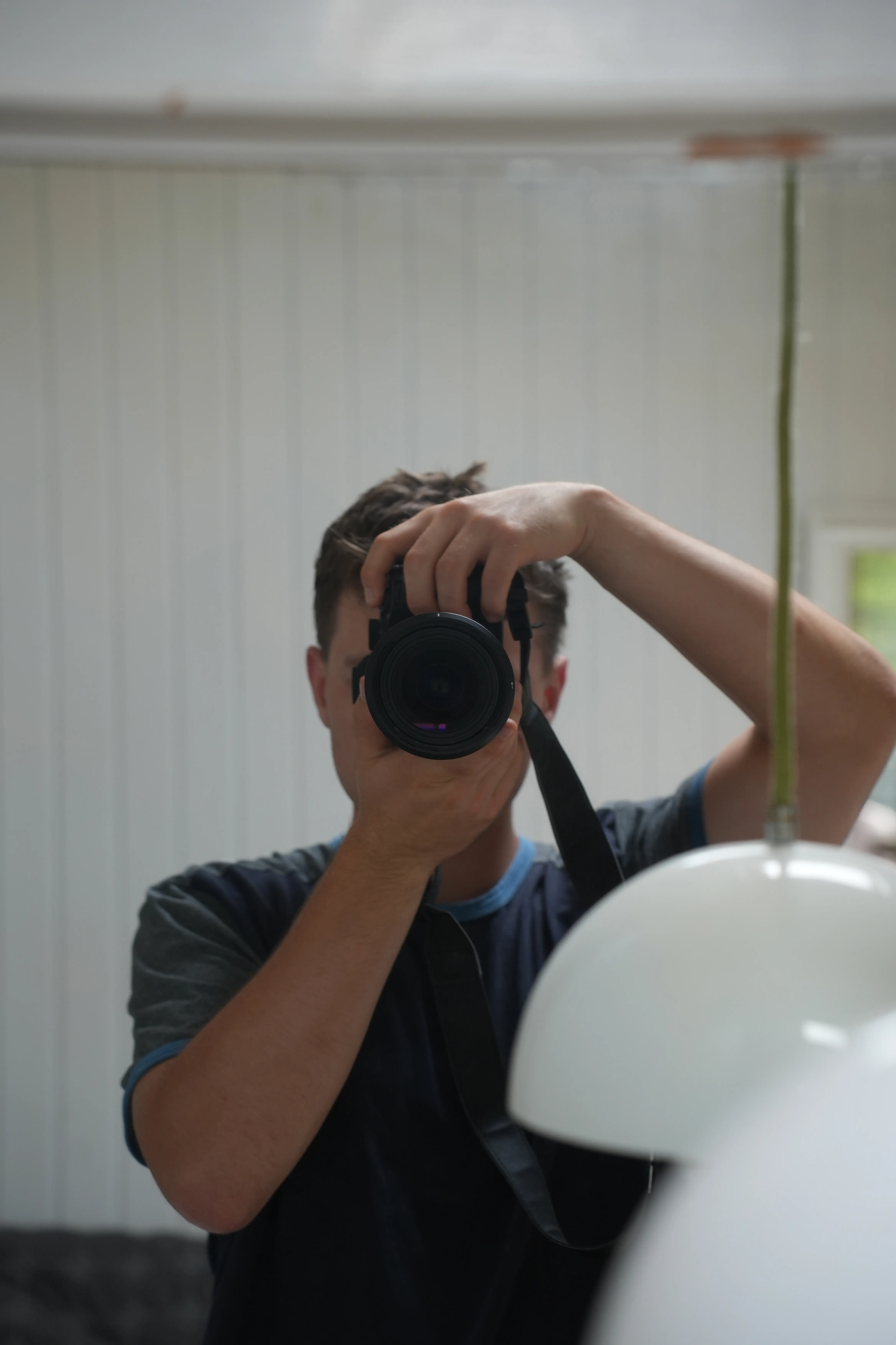 Photo of me photographing the mirror.