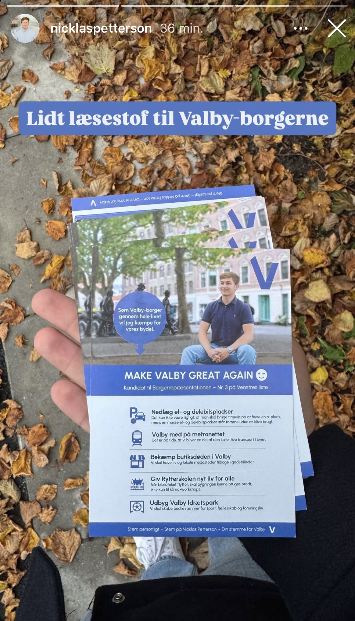 Nicklas Petterson campaign